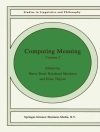 Cover von H. Bunt & Reinhard Muskens: Computing Meaning