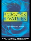 Cover of Jo Cairns & Roy Gardner: Education for Values