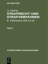 Omslag till A. Dalcke: Strafrecht und Strafverfahren