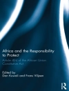 Cover of Dan (University of Pretoria, South Africa) Kuwali & Frans Viljoen: Africa and the Responsibility to Protect