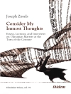 Copertina de Joseph Zissels: Consider My Inmost Thoughts