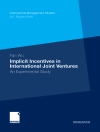 Copertina di Fan Wu: Implicit Incentives in International Joint Ventures