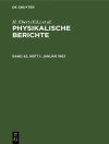 Bìa của H. Ebert & V. Weidemann: Januar