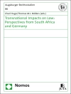 Örtmek C. Hugo & Thomas M.J. Möllers: Transnational impacts on law: perspectives from South Africa and Germany