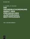 Cover of A. Achilles & O. Strecker: Das Reichsrecht
