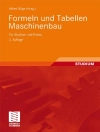 Cover of Alfred Böge: Formeln und Tabellen Maschinenbau
