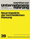 Portada de H. Jacob: Neue Aspekte der betrieblichen Planung