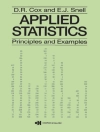 Couverture du D.R. Cox: Applied Statistics - Principles and Examples Couverture du D.R. Cox: Applied Statistics - Principles and Examples