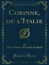 Pokrywa Anne-Louise-Germaine de Stael: Corinne, ou l'Italie