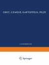 Omslag till E. Benk & W. Botticher: Obst, Gemüse, Kartoffeln, Pilze