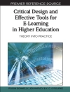 غلاف Roisin Donnelly & Jen Harvey: Critical Design and Effective Tools for E-Learning in Higher Education: Theory into Practice