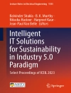 Cover of Balvinder Shukla & B. K. Murthy: Intelligent IT Solutions for Sustainability in Industry 5.0 Paradigm