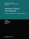 Cover of H. Bart & I. Gohberg: Operator Theory and Analysis