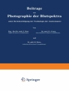 Omslag till Fr. Franz & R. Heise: Beiträge zur Photographie der Blutspektra, unter Berücksichtigung der Toxikologie der Ameisensäure