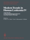 Copertina de R. C. Gallo & T. Graf: Modern Trends in Human Leukemia IV