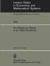 Cover of H. Siebert: Resource Sector in an Open Economy