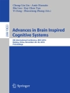 Обкладинка Amir Hussain & Cheng-Lin Liu: Advances in Brain Inspired Cognitive Systems