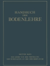 Capa do E. Blanck: Die Lehre von der Verteilung der Bodenarten an der Erdoberfläche Regionale und Zonale Bodenlehre