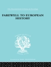 Обкладинка A. Weber: Farewell European Hist Ils 95