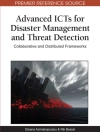 Copertina de Eleana Asimakopoulou & Nik Bessis: Advanced ICTs for Disaster Management and Threat Detection: Collaborative and Distributed Frameworks