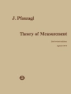 Cover of J. Pfanzagl: Theory of Measurement