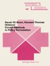 Cover von BUNN & HOWARD: Formal Methods in Policy Formulation