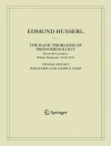 Cover of Edmund Husserl: The Basic Problems of Phenomenology