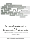 Cover of Peter Pepper: Program Transformation and Programming Environments