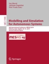 Cover of Adriano Fagiolini & Jan Mazal: Modelling and Simulation for Autonomous Systems