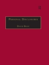 Örtmek David Booy: Personal Disclosures