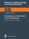 Cover of E. Rugheimer: Konzepte zur Sicherheit in der Anästhesie