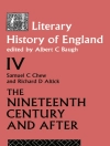 غلاف A Baugh: A Literary History of England Vol. 4