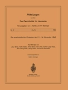 Cover of Die Geophysikalischen Ereignisse des 12. bis 14. November 1960