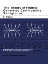 غلاف L. Redei: Theory of Finitely Generated Commutative Semigroups