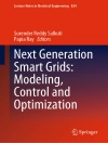 Cover of Surender Reddy Salkuti & Papia Ray: Next Generation Smart Grids: Modeling, Control and Optimization