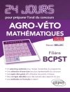 Pokrywa Stevan Bellec: Mathématiques 24 jours pour préparer l''oral du concours Agro-Véto - Filière BCPST - 2e édition actualisée