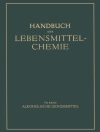 Cover of E. Bames & B. Bleyer: Alkoholische Genussmittel