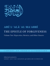 Cover of Abu l-?Ala? al-Ma?arri: Epistle of Forgiveness