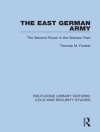 Pokrywa Thomas M. Forster: The East German Army