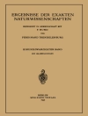 Copertina de F. Hund & Ferdinant Trendelenburg: Ergebnisse der Exakten Naturwissenschaften