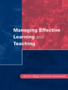 Cover of Daniela Sommefeldt & Ann Briggs: Managing Effective Learning and Teaching